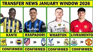 🚨 LATEST CONFIRMED TRANSFER NEWS JANUARY WINDOW 2026 | 