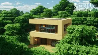 Minecraft: How to Build a Small Survival Wooden House | Starter House Tutorial