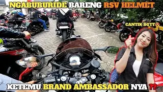NGABUBURIT BARENG RSV HELMET‼️GAK SALAH PILIH BRAND AMBASSADOR⁉️CANTIK BGTT CUY😍SH MOTOVLOG
