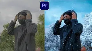 Урок по созданию эффекта снегопада в Adobe Premiere Pro БЕЗ ПЛАГИНОВ