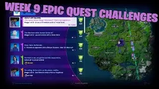 WEEK 9 EPIC QUEST! (Drive an IO vehicle with chonkers & Use a Recon Scanner on an opponent)