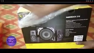 JBL infinity Hard Rock 210 Bluetooth multimedia speakers 2.1 unboxing And Review