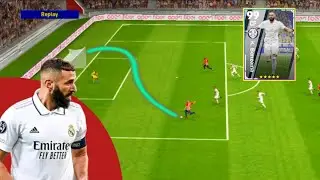 99 Rated Benzema Is A Goal Machine ! 🤯🔥| Karim Benzema Review efootball 23 #efootball23