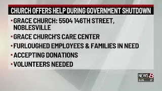 Church providing help to those affected by government shutdown