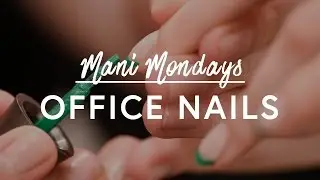 Unexpected Office Appropriate Nails | The Zoe Report by Rachel Zoe
