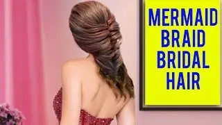Mermaid Braid Bridal | Mermaid Cage Braid for Wedding