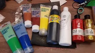 Poundland | Acrylic Paint Review.