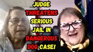 Judge Threatens SERIOUS Jail Time for Owner in Dangerous Dog Case!  No Contact means NO CONTACT!