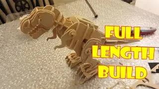 Robotime ROKR Walking T-Rex D210 Sound Controlled FULL LENGTH BUILD