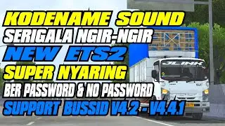 KODENAME SOUND SERIGALA NGIR-NGIR REAL ETS2 || RAUNGAN SERIGALA SUPER NYARING || #bussidupdate V441
