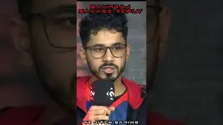 Saumraj savage reply to Team OG/ ESL LAN INTERVIEW #saumraj #eslchampion #esl
