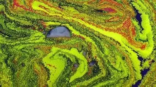 Slow Motion Swirling Paint Rotating 2 | Stock Footage - Videohive