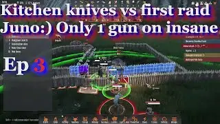 Stranded Alien Dawn 1.0 - Lets Play Episode 3 - Insane Military Outpost - First attack - Farming out