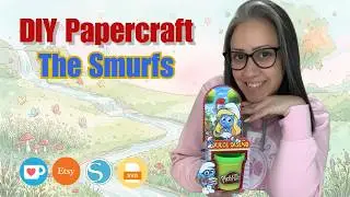 DIY Smurf Nostalgia: The Smurfs Keepsake Box | The 80s Icon 🌼🍄🌼🍄