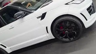 Range Rover, Gloss black VOSSEN wheels upgrade