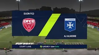 Dijon vs Auxerre - Ligue 2 BKT - 22nd November 2021 - Fifa 21