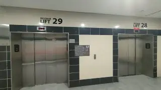 Toshiba (Mashiba) Solid Elevators at Gateway@KLIA2, Sepang, Kuala Lumpur 