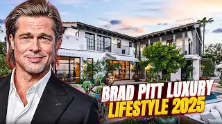 Brad Pitt’s Luxury Lifestyle 2025  Cars, Mansion