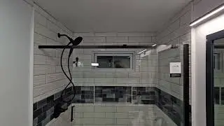 Maax Outback sliding shower door installation
