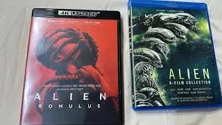 Alien movie collection 4k Blu-ray box set ALIEN box set collectors edition