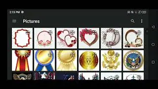 Creative Circle Photo Frame Editing in Pixellab