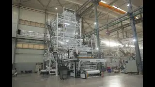 Three Layer Blown Film Line IBC-SE3HR-1800-55/75/55