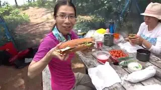 2019.0706 Kawartha Crab lake Canoe Camping。