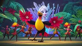 Elsa&rsquo;s Jungle Shape Dance 4 | Jungle Shapes in Motion