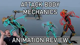 Balance In Attack Animation - Body Mechanics Review