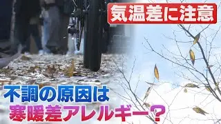 気温低下で寒暖差アレルギーに注意　原因である自律神経を整えることが有効　小鼻の横の「迎香」というツボ