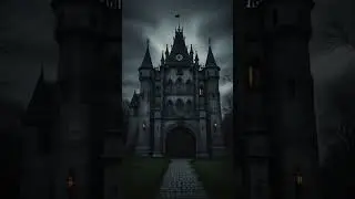 Old Vampire Castle | Gloomy Gothic Art
