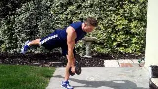 Ron Mathews' One-Arm, One-Leg Hinge to Row for VitalJuice.com
