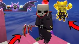 Buying NARUTO Pet and Umbra Kill BroadCast in BedWars! (Blockman Go)
