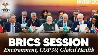 PM Modi attends BRICS Session on Environment, COP30, Global Health in Rio de Janeiro