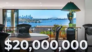 🏘️ What $20 Million Buys you in Sydney's MOST EXCLUSIVE Area | Rose Bay, NSW