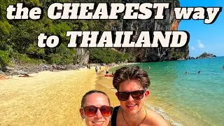 the CHEAPEST journey London to THAILAND!!  