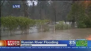 650 Homes Threatened By Russian River Flooding, Mudslides