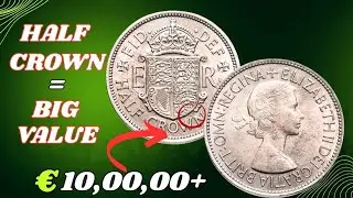 Big Hype, Small Coin! 💥 Rare 1953 UK Half Crown Could Be Valuable