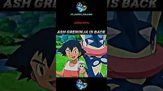Ash greninja is back 🥶🥶 || skull edit ||💀 #pokemon #trending #anime #shortsfeed #viralshort #trend