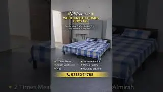 White Knight Homes Boys Pg  @9818074788  #bestpginmanesar #gurgaonpg #affordablepgmanesar #pgnearme