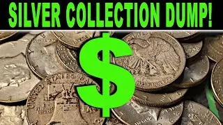 SILVER COLLECTION DUMP!!! COIN ROLL HUNTING HALF DOLLARS!!!