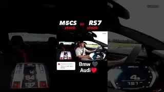 BMW vs Audi RS7 🔥🔥BMW 🖤car guy 🔥#short#viral