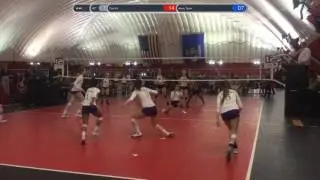 Club43 U18 vs Fusion set 1@ Dells Showcase 2017