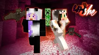 GEARING UP FOR BATTLE w/ Stacyplays! - Minecraft BooHShe E.5