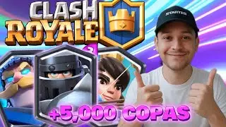 Llegando a las 5,500 Copas en Clash Royale