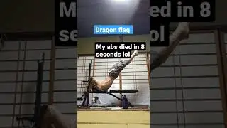 Dragon flag #workout #calisthenics #dragonflag #brucelee #chrisheria #abs