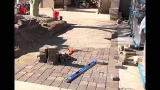 Tractor service, pavers installation #landscaper #tractorservice #landscapecontractor #yard