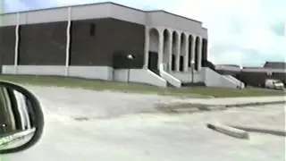 Mansfield, TX 1987-Mansfield High school drive around.