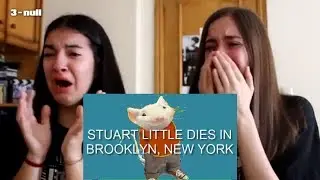 Stuart Little dies 😭😭😭 (two girls crying reaction meme)