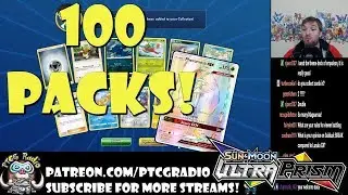 Opening 100 Packs of Pok&eacute;mon Cards! (Ultra Prism)